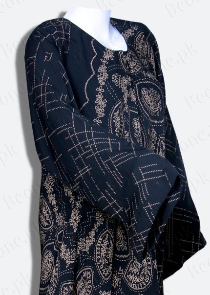 Printed abaya