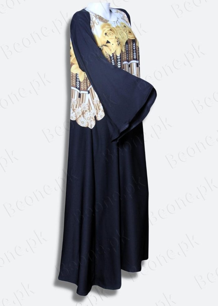 Printed abaya