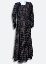 Printed abaya