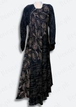 Printed abaya