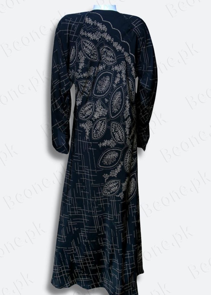 Printed abaya