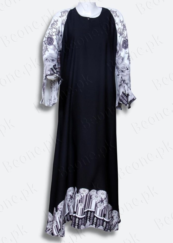 Printed Abaya