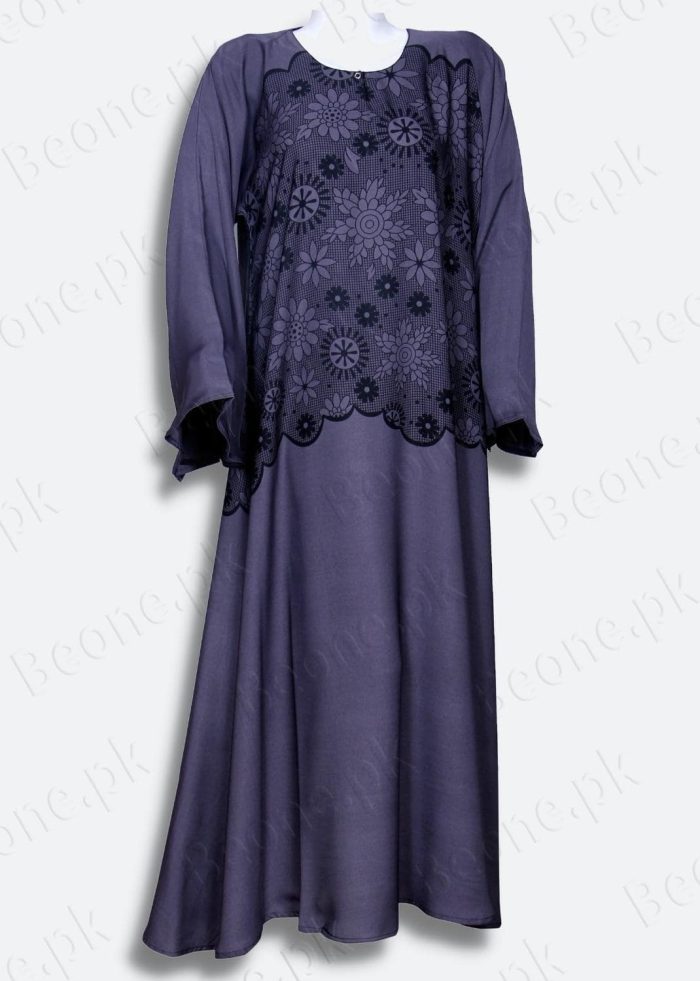 Printed Abaya