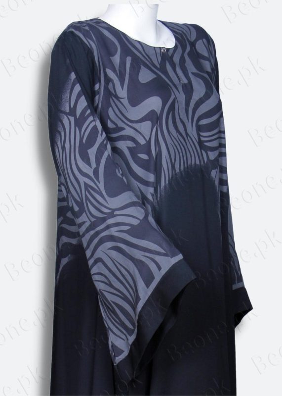 Printed Abaya