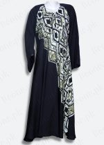 Printed Abaya