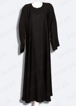 Simple plain abaya