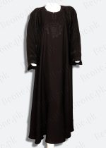 black abaya with stones