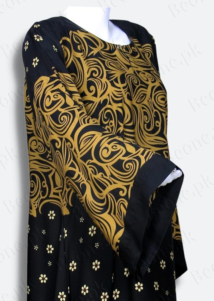 Printed Abaya