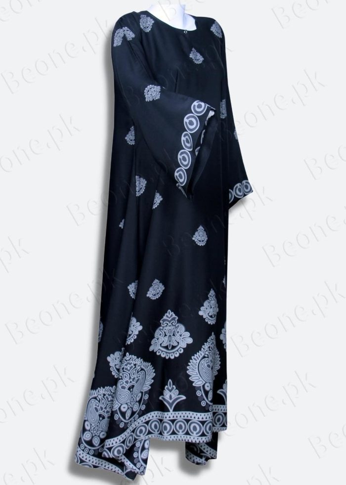 Printed Abaya