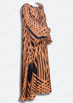 Printed Abaya