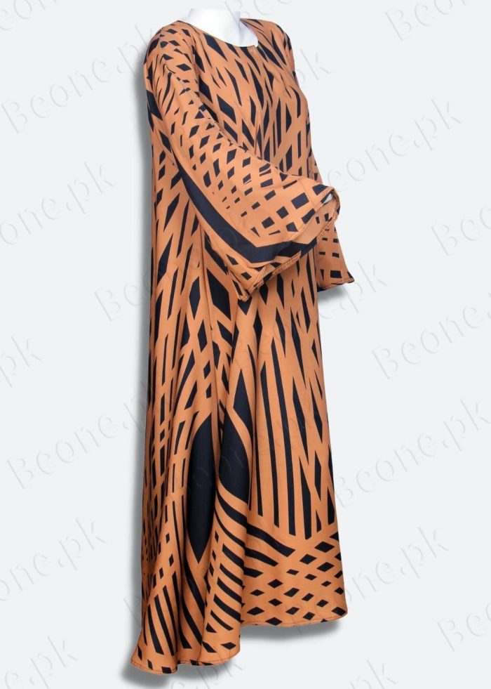 Printed Abaya