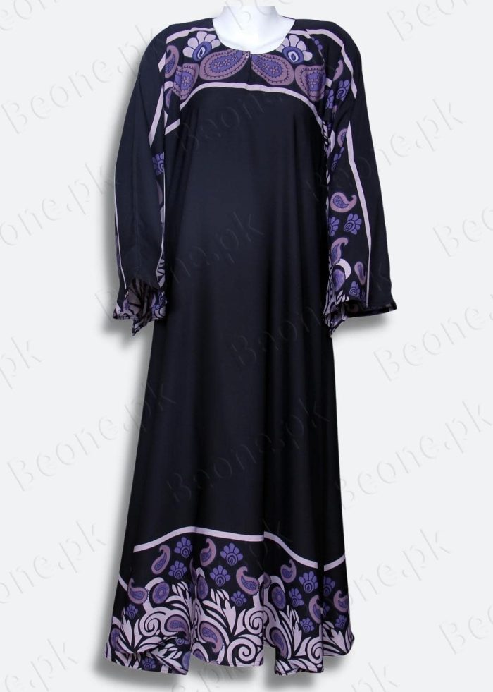 Printed Abaya