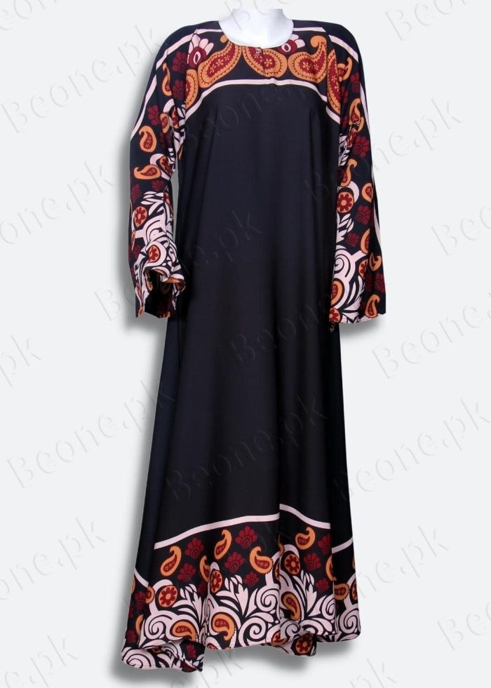 Printed Abaya