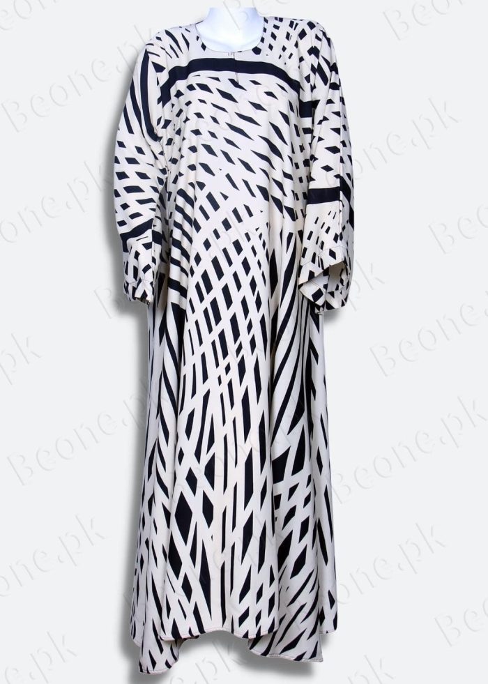 Printed Abaya