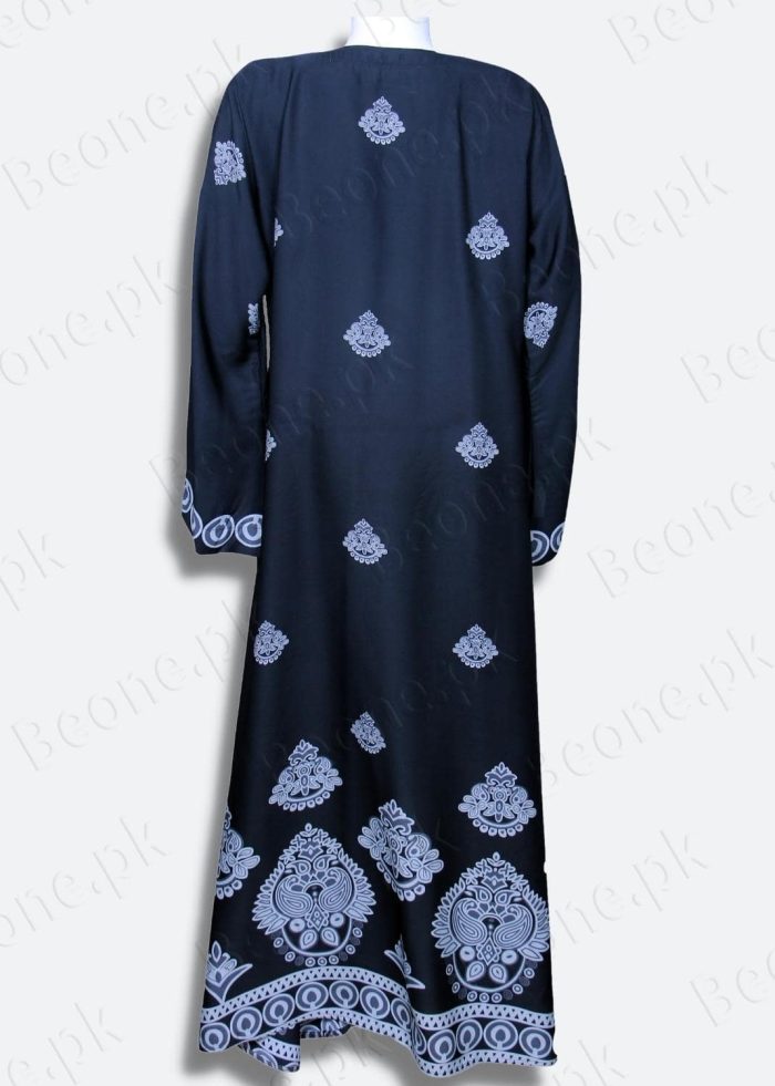 Printed Abaya