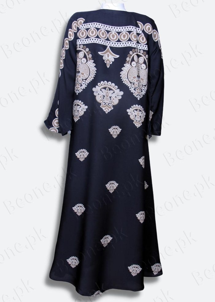 Printed Abaya