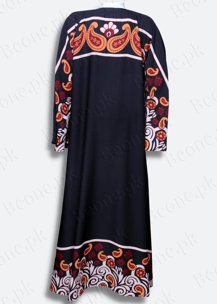 Printed Abaya