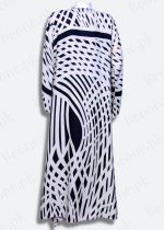 Printed Abaya