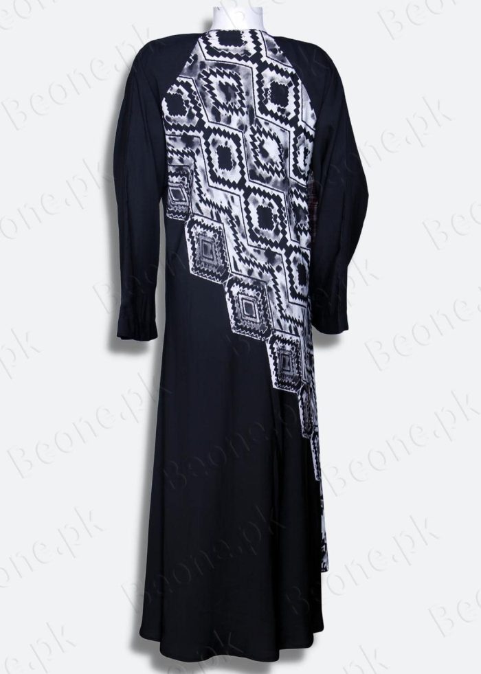 Printed Abaya