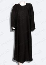 black abaya with stones