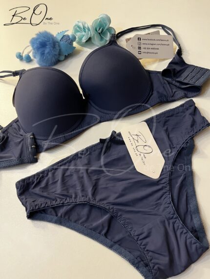 Royal Spin Pad Pushup Bra Set