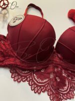 Silky Mulberry Bridal Bra Set