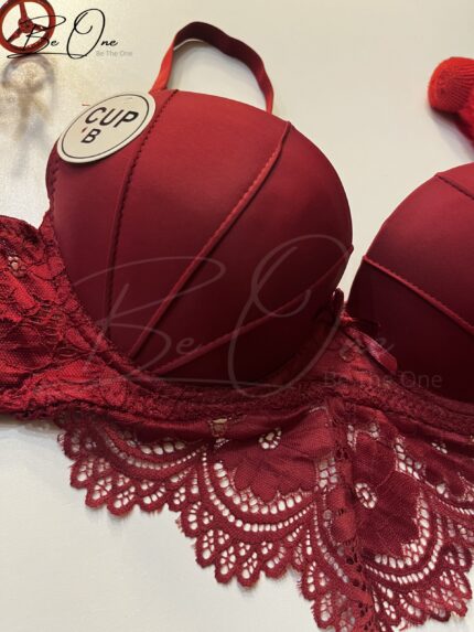 Silky Mulberry Bridal Bra Set