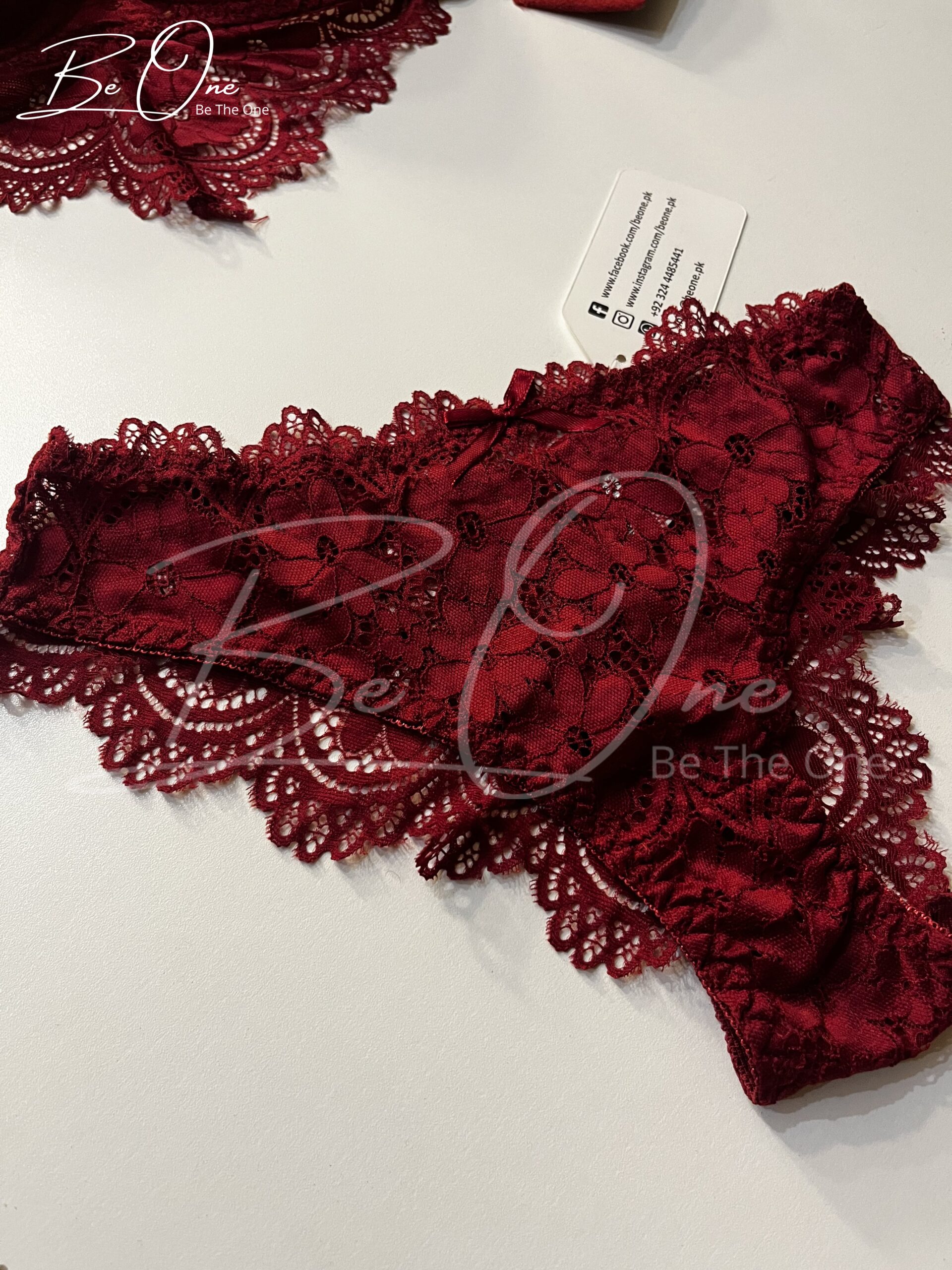 Silky Mulberry Bridal Bra Set