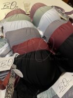 Silky Raven Charm Push Up Bra Set