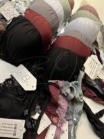 Silky Raven Charm Push Up Bra Set