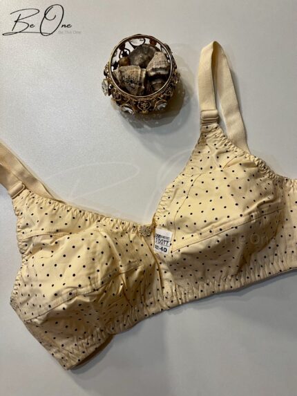 Double Fabric Cotton Bra