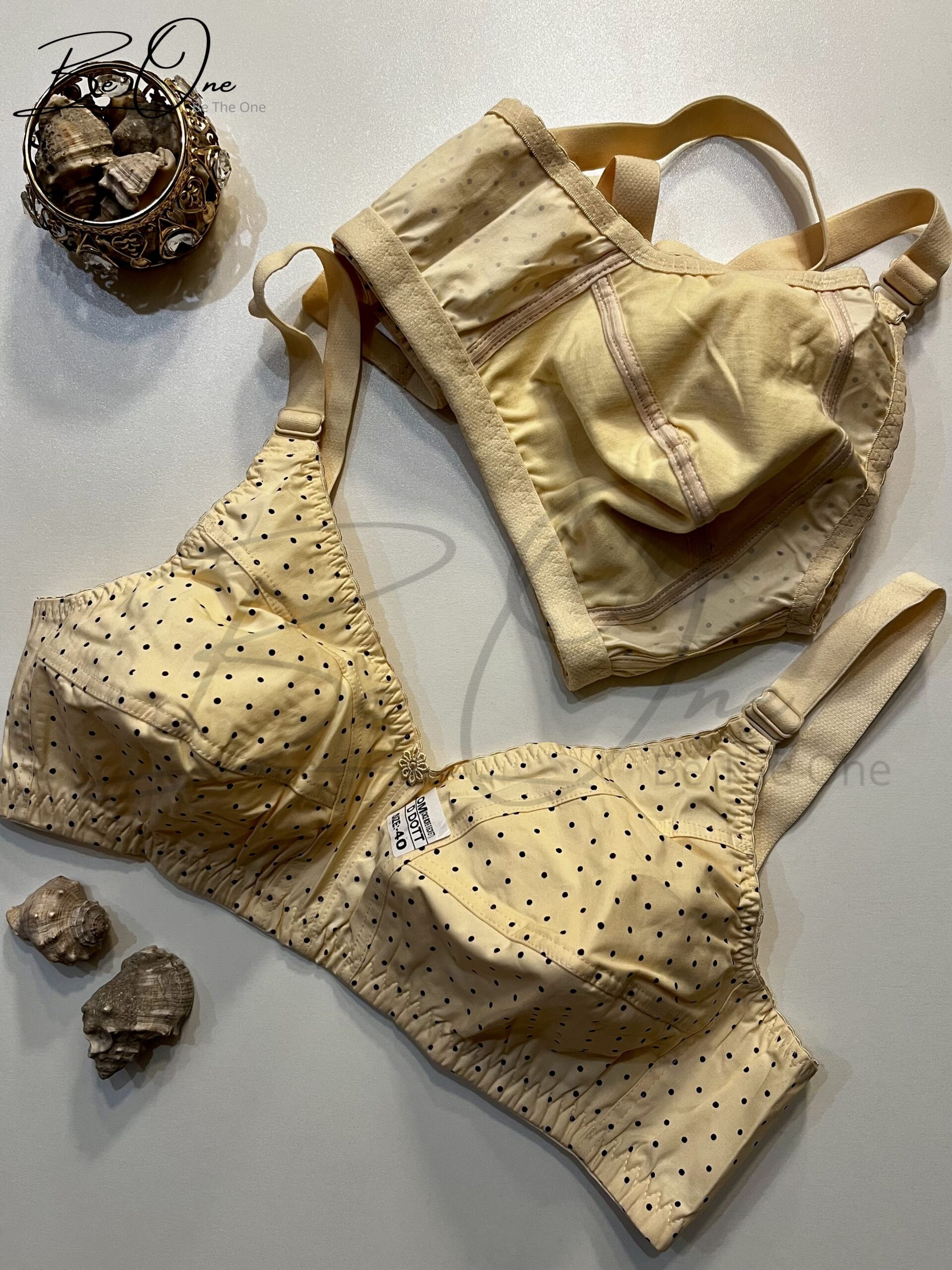 Double Fabric Cotton Bra Double Fabric Cotton Bra